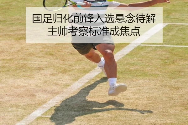 国足归化前锋入选悬念待解 主帅考察标准成焦点
